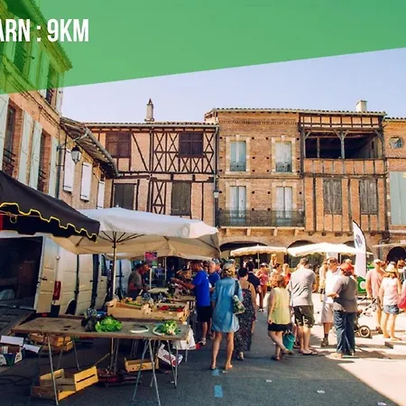 Casa de Férias Le Nature Bien-etre Piscine Chauffee Privee Du Tarn Entre Toulouse Et Albi & Les Du Tarn