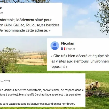 Le Nature Bien-etre Piscine Chauffee Privee Du Tarn Entre Toulouse Et Albi & Les Du Tarn Casa de Férias